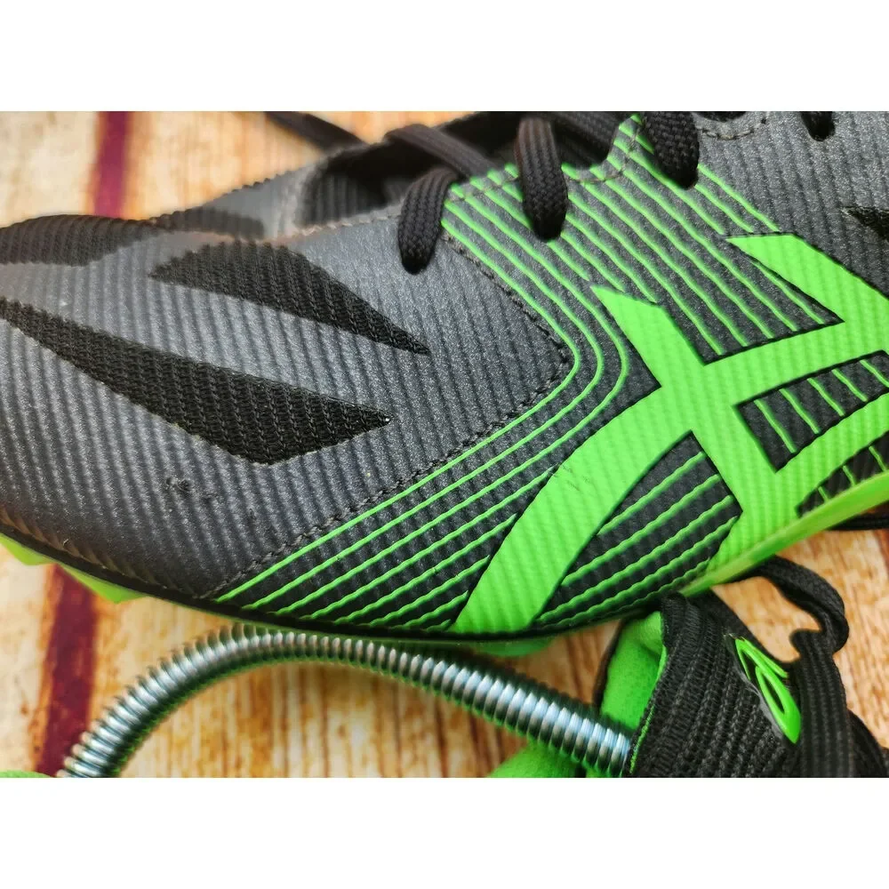 ASICS Hyper MD 6 Track Field Running Shoes‎ Spikes Green Black Men Size 12